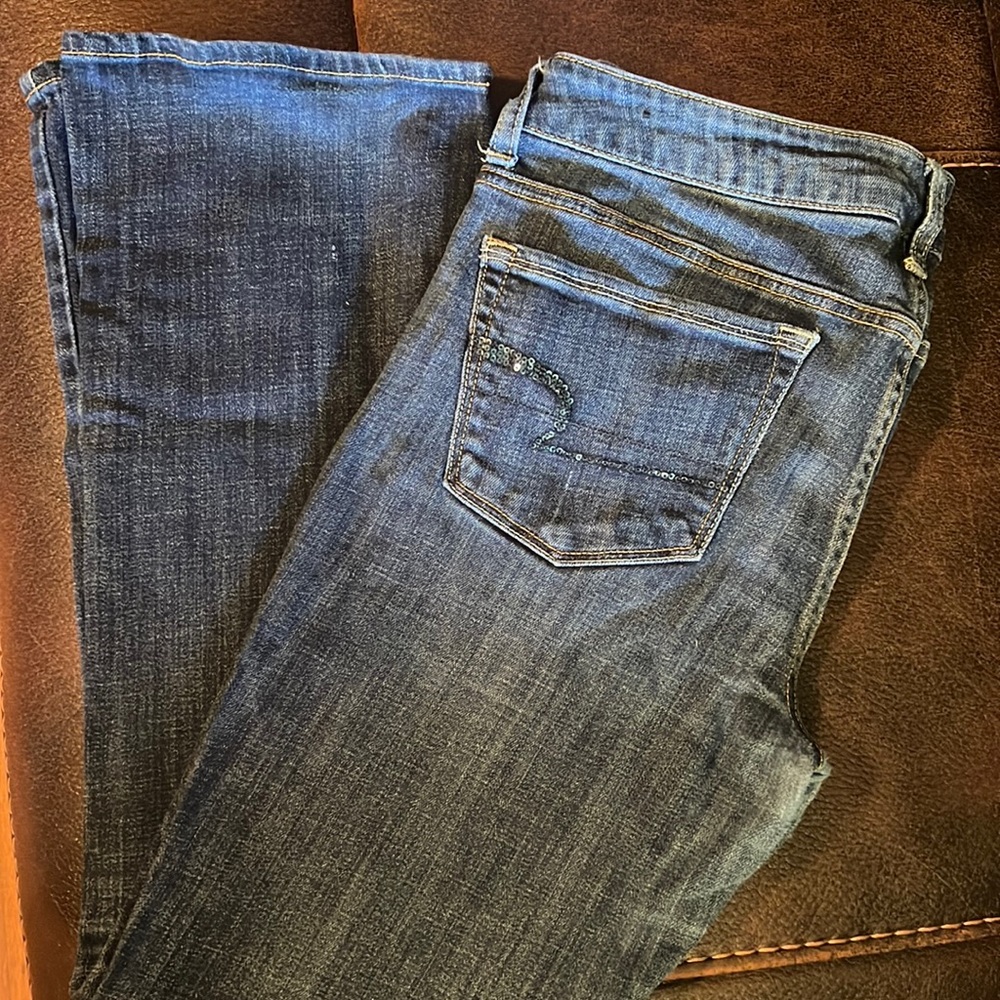 American Eagle skinny kick jeans size 12